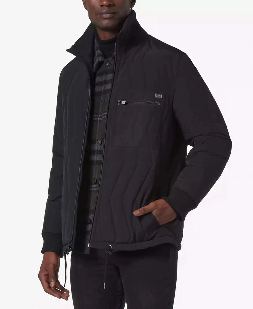 Marc New York by Andrew Marc Men
s Floyd Zig-Zag Quilted Blouson Jacket 3
