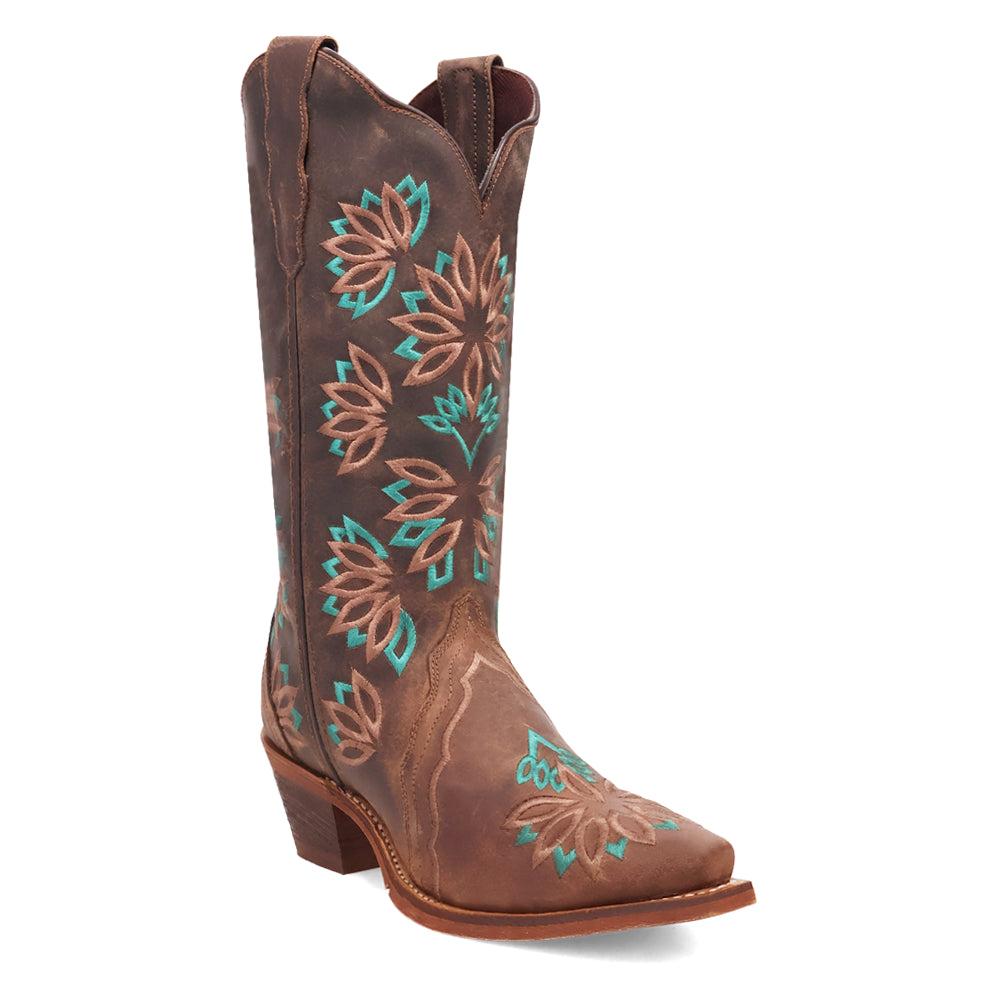 Laredo Filly Embroidered Snip Toe Cowboy Boots