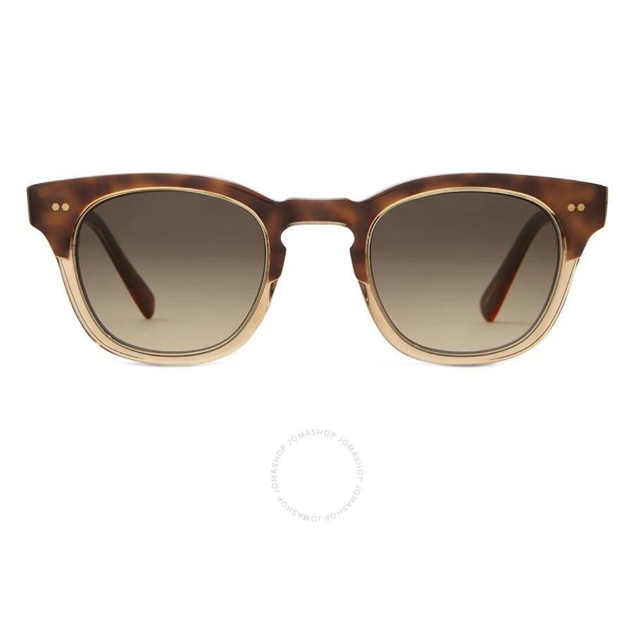 Mr. Leight HANALEI II S Dark Cherry Gradient Oval Sunglasses ML2022 TOPL-12KG/DCHG 45 1
