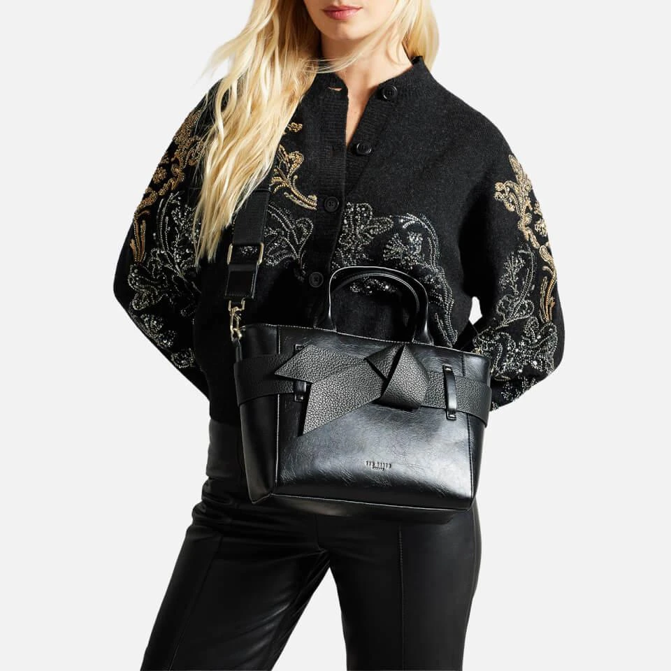 Ted Baker London Ted Baker Jimsa Bow Faux Leather Cross Body Bag 2