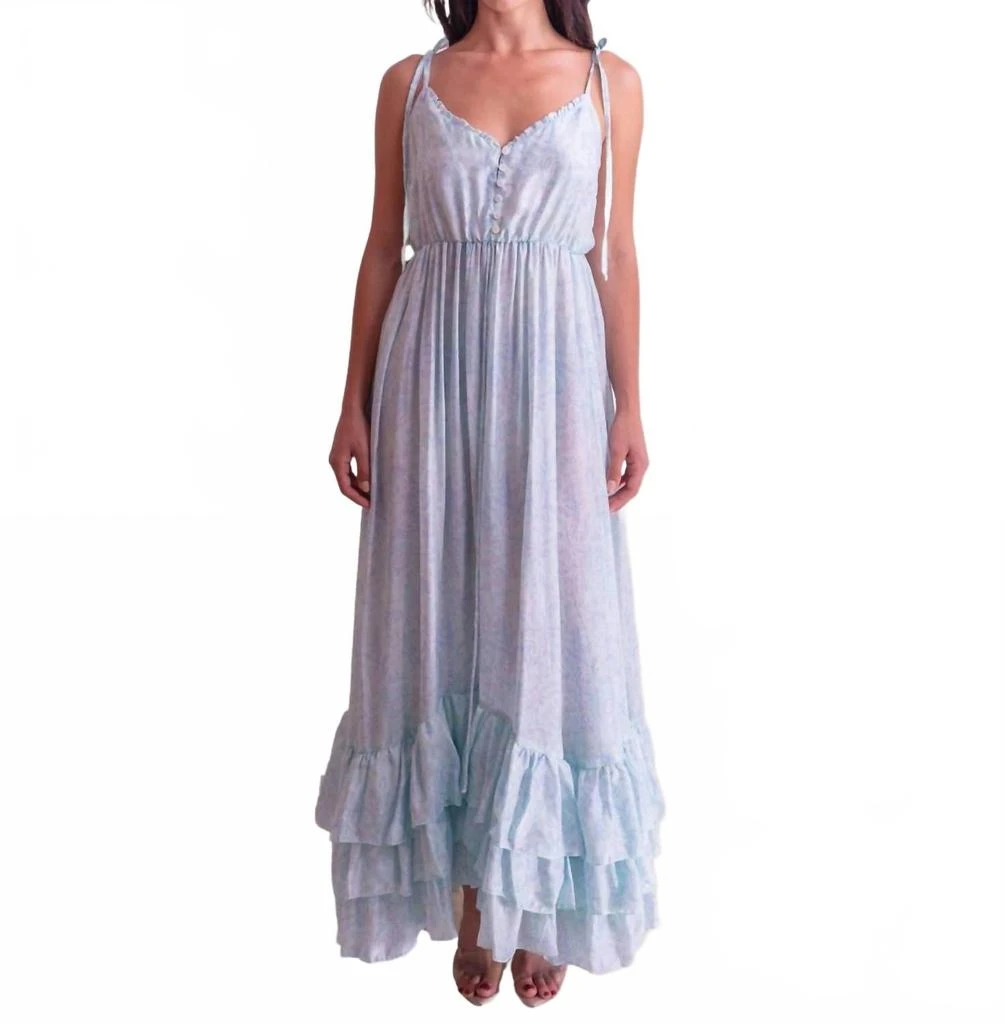 Kimchi Blue Kimchi Blue Keepsake Tie-Front Smocked Cotton Maxi Dress -  Dresses & Skirts - Compare Prices from 7+ Stores - Free Shipping -  BeyondStyle