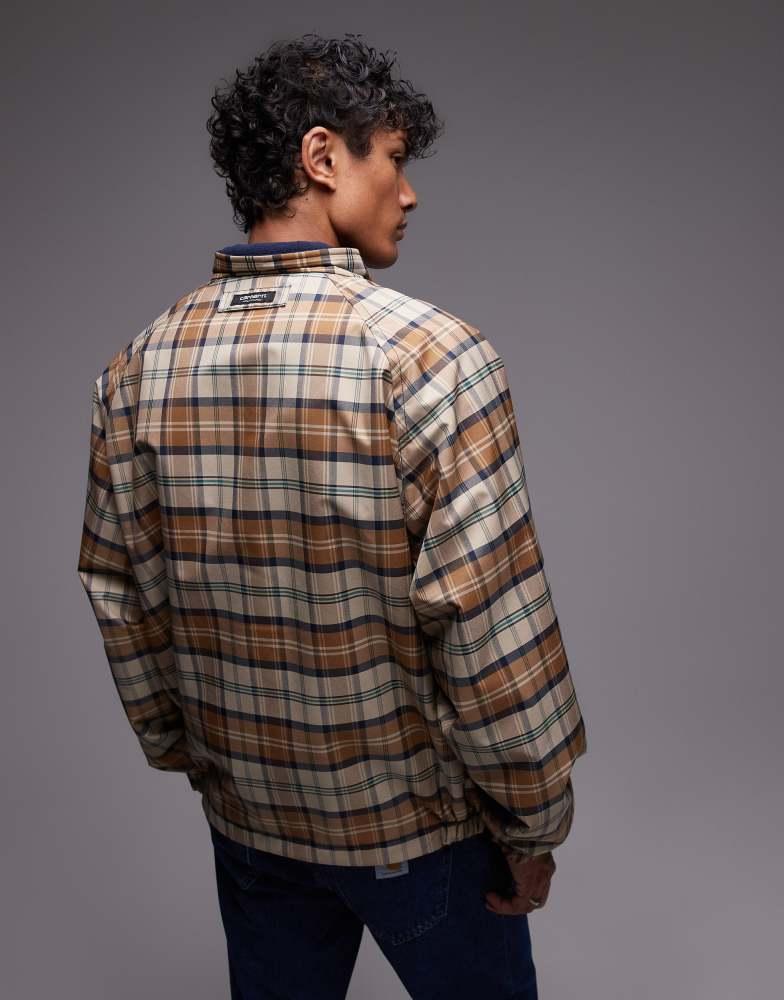 Carhartt WIP Carhartt WIP reversible planer jacket in cream check
