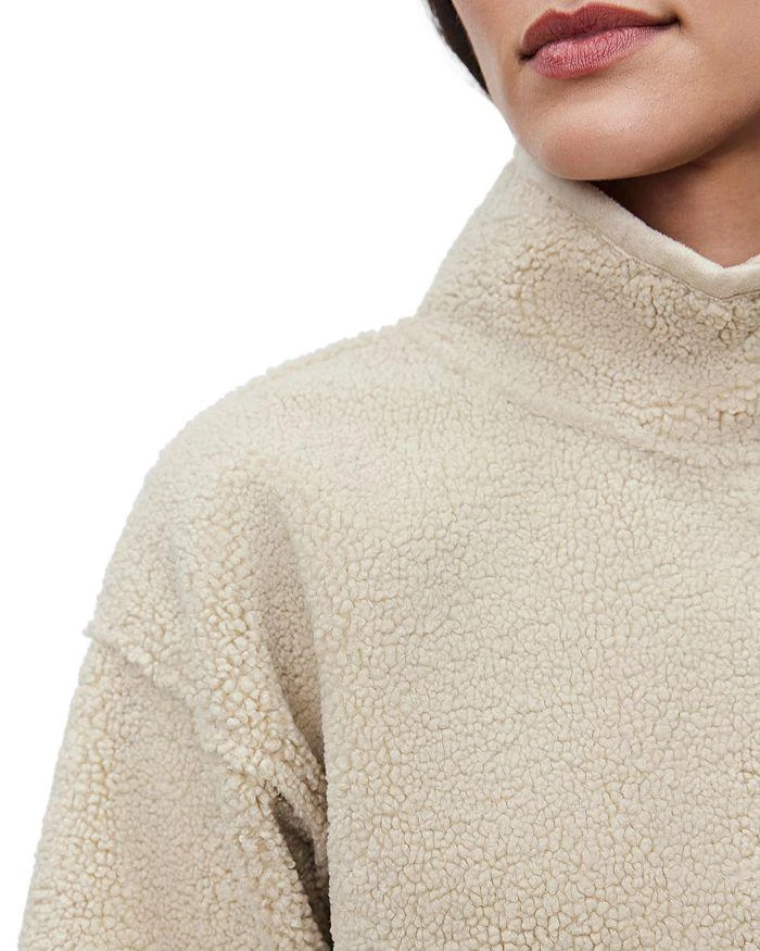 Velvet by Graham & Spencer Kelly Reversible Faux Shearling Cropped Jacket 4