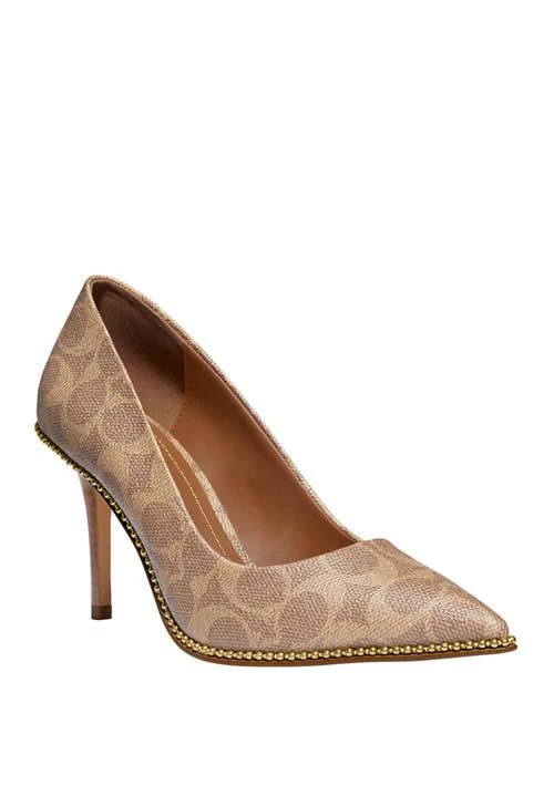 Coach Waverly Beaded Pumps 1