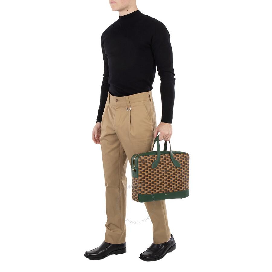 Bally Pennant TPU New Monogram Briefcase - Briefcases - Free