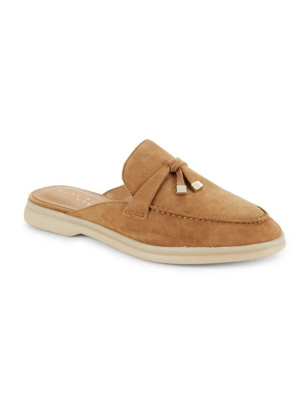 Marc Fisher Tan Suede Tassel Loafers Marc Fisher LTD Women main image 3
