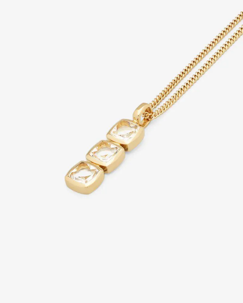 Tom Wood Tom Wood Mini Cushion Pendant Necklace