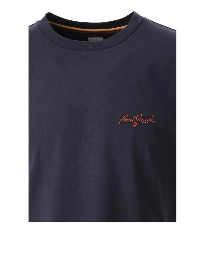 Paul Smith Paul Smith Logo Embroidered Crewneck T-Shirt 5