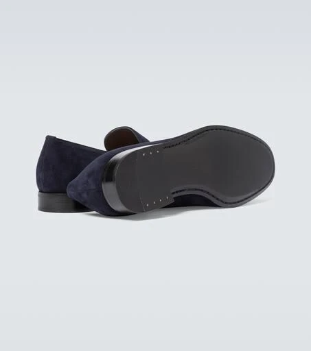 Gianvito Rossi Marcello suede loafers 7