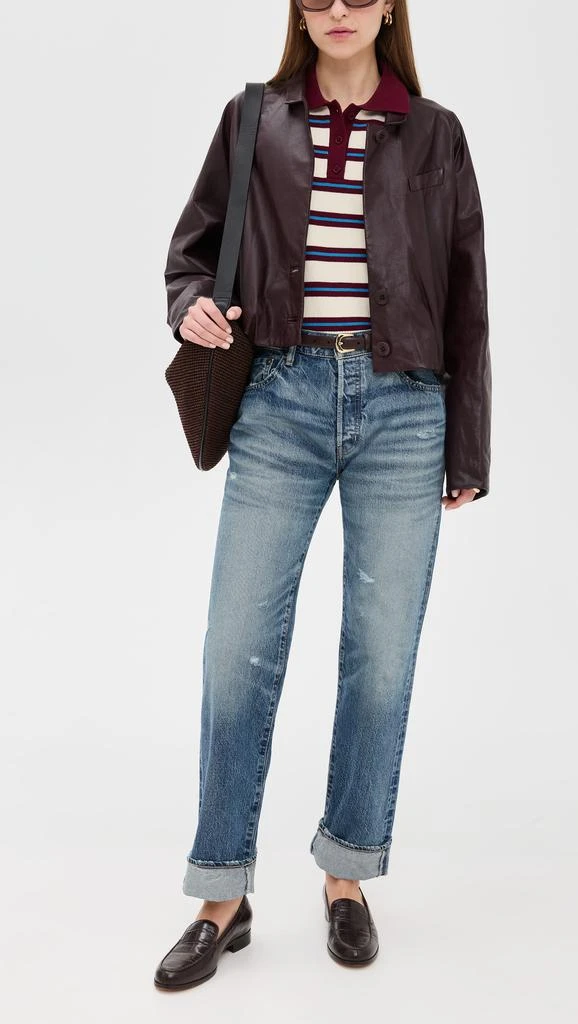 MOUSSY VINTAGE Aquebogue Straight Jeans 4