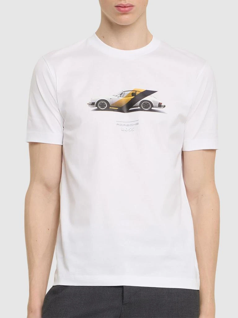 Hugo Boss Porsche Thompson Cotton T-shirt 2