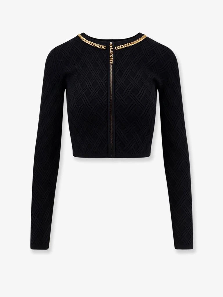 ELISABETTA FRANCHI Viscose blend cardigan 1