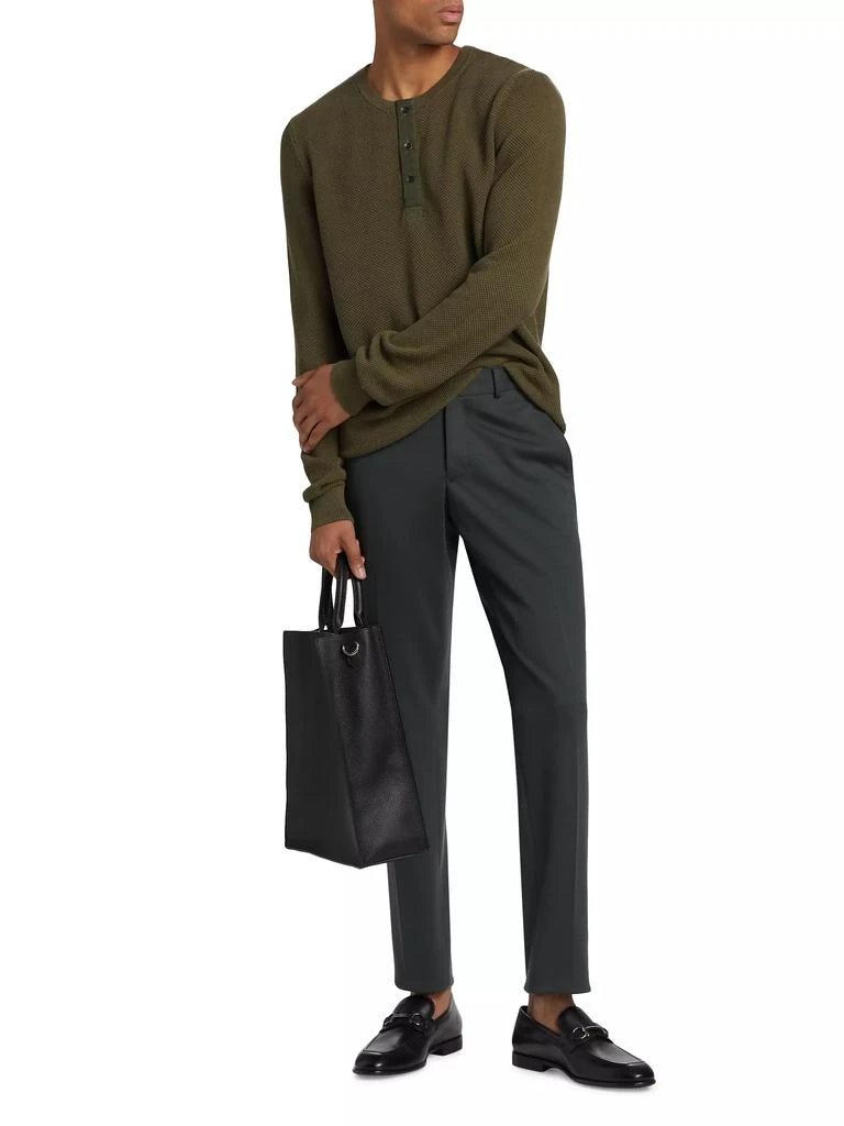 Rag & Bone Dexter Cotton Crewneck Henley 2