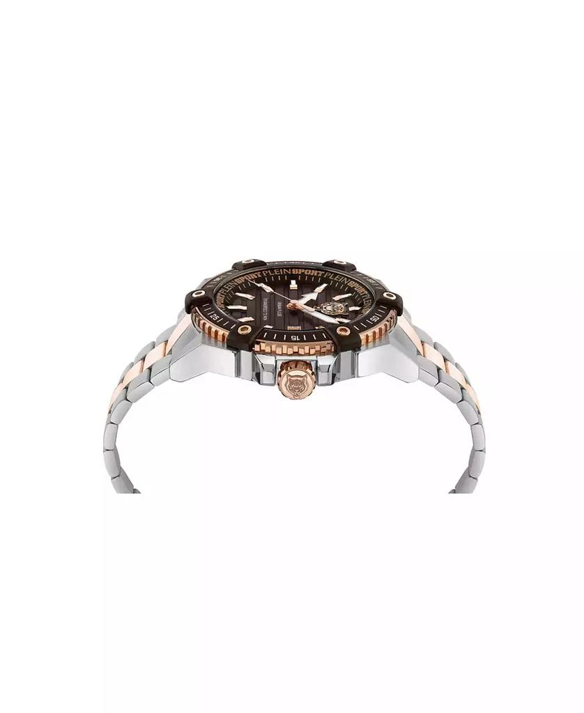 Plein Sport Men's Urban Pulse 3 Hand Date Quartz Two Tone Bracelet 47mm 2