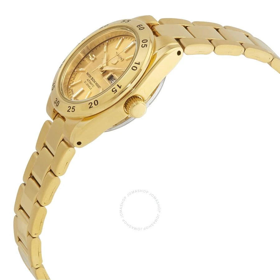 Seiko 5 Automatic Champagne Dial Ladies Watch SYMG44J1 2