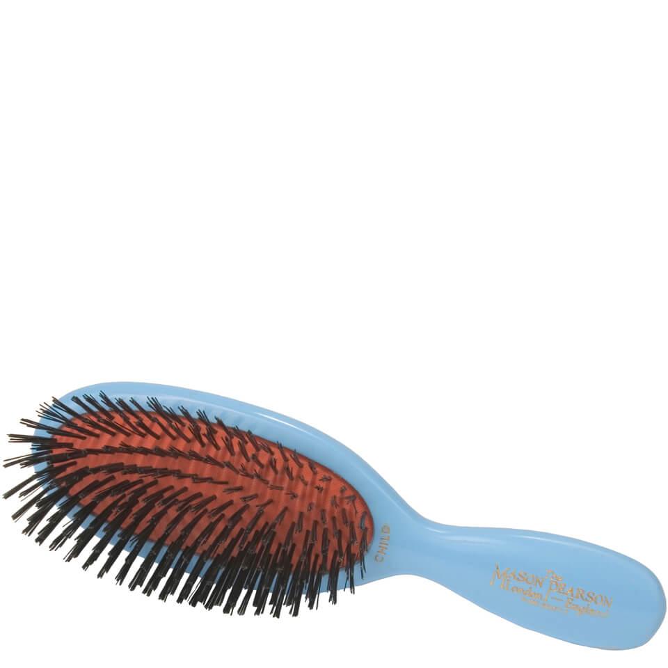 Mason Pearson Mason Pearson Children's Blue Sensitive Bristle Hair Brush