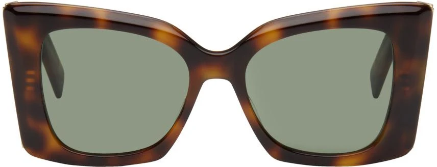 Yves Saint Laurent Brown SL M119 Blaze Sunglasses 1