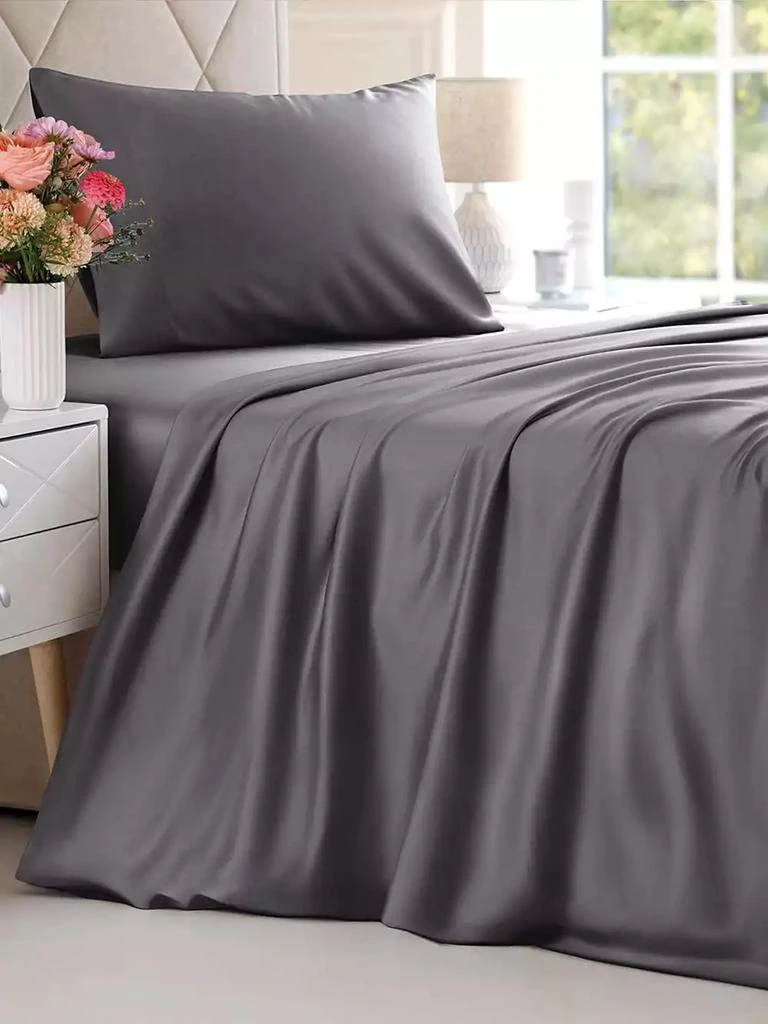 CGK Unlimited Rayon from Bamboo 4 Piece Deep Pocket Cooling Sheet Set -