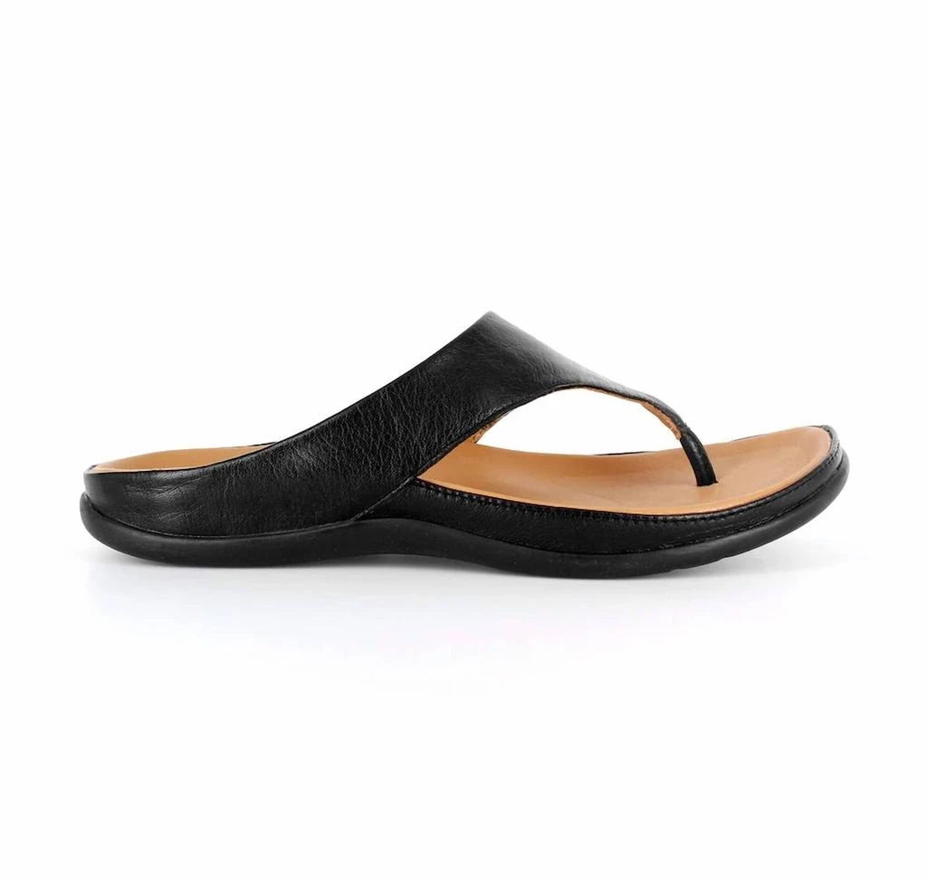 Strive Maui Toe Post Sandals In Black 2
