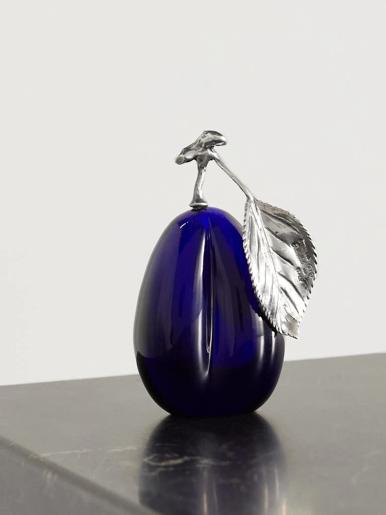 Buccellati 紫李子纯银玻璃餐桌摆件 1