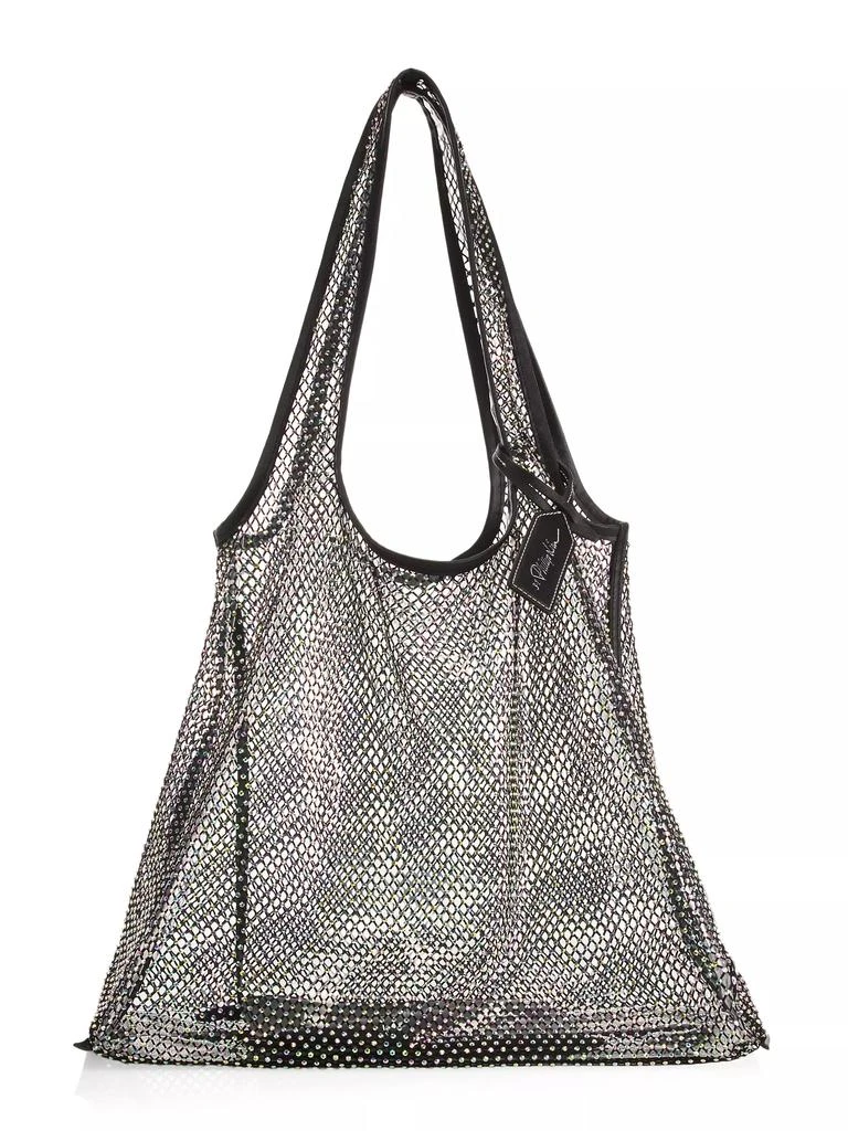 3.1 Phillip Lim Crystal-Embellished Mesh Market Tote 1