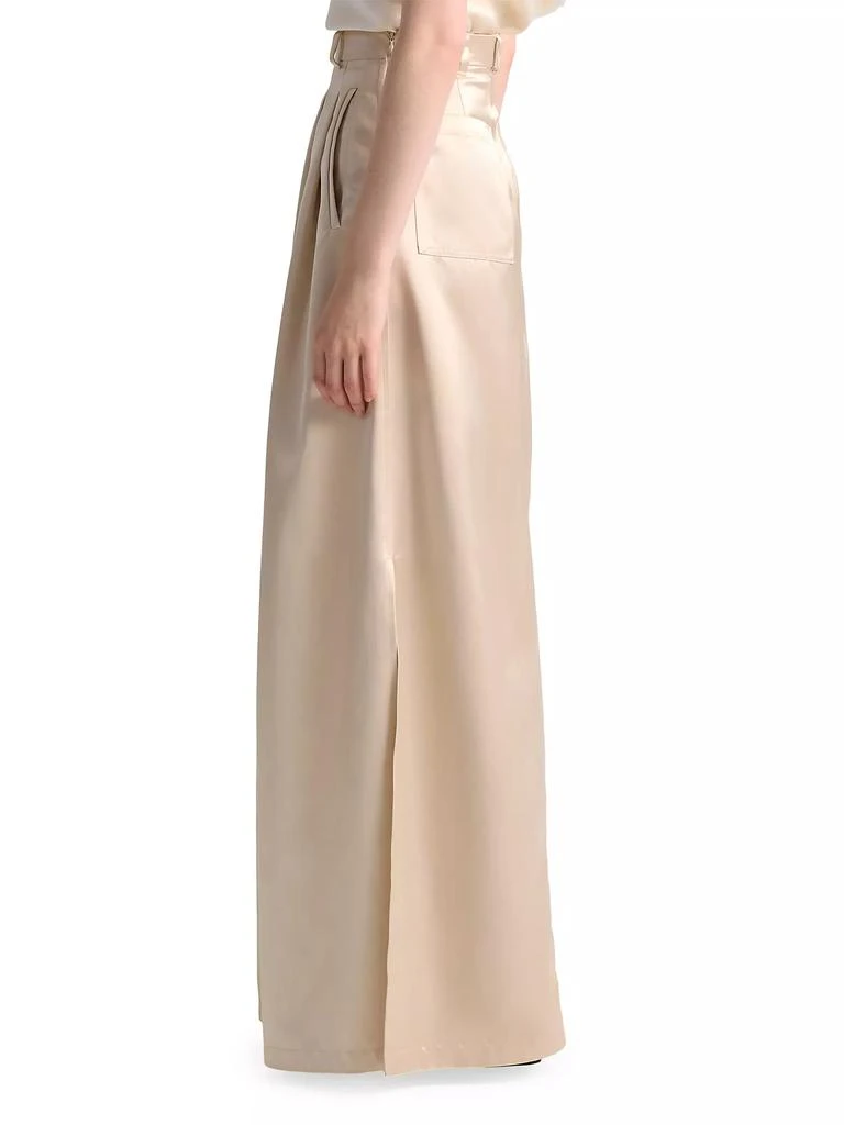 Altuzarra Mack Satin Jersey Maxi Skirt 5