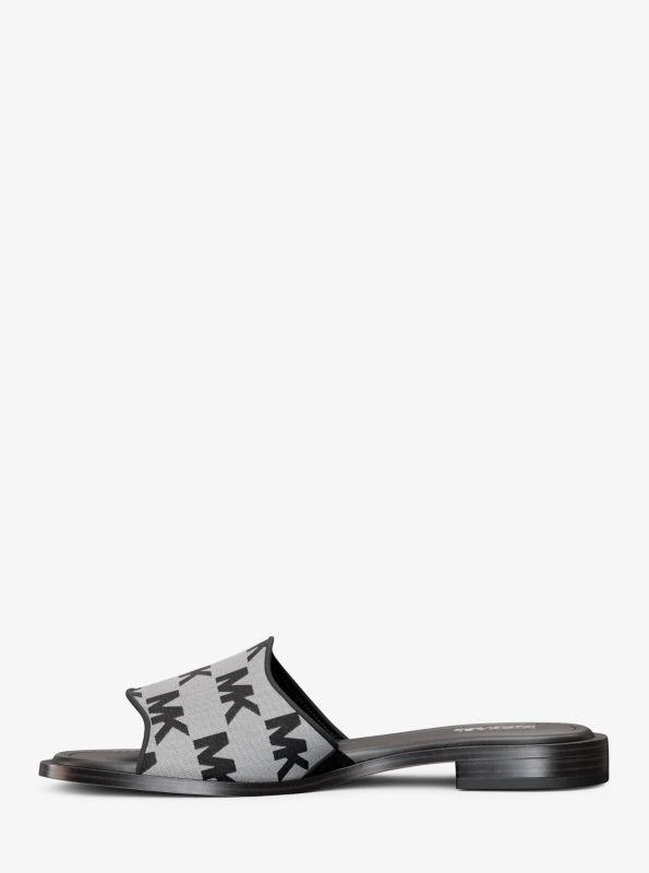 Michael Kors Hannah Logo Jacquard Slide Sandal 3