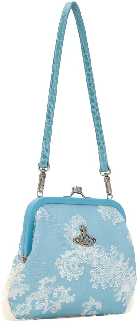 Vivienne Westwood Blue Vivienne's Clutch Bag 2