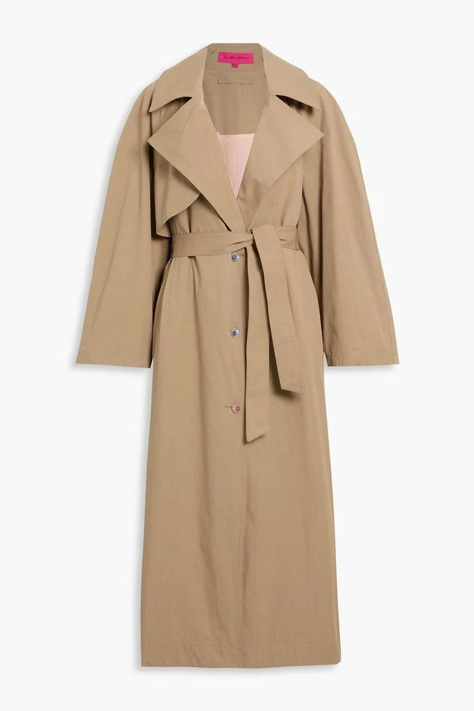 The Elder Statesman Cotton-gabardine trench coat