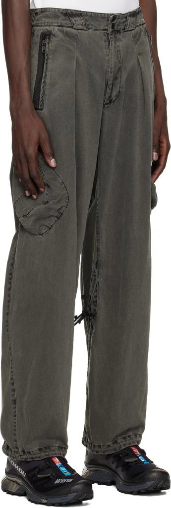 Hyein Seo Gray Dyed Cargo Pants 2