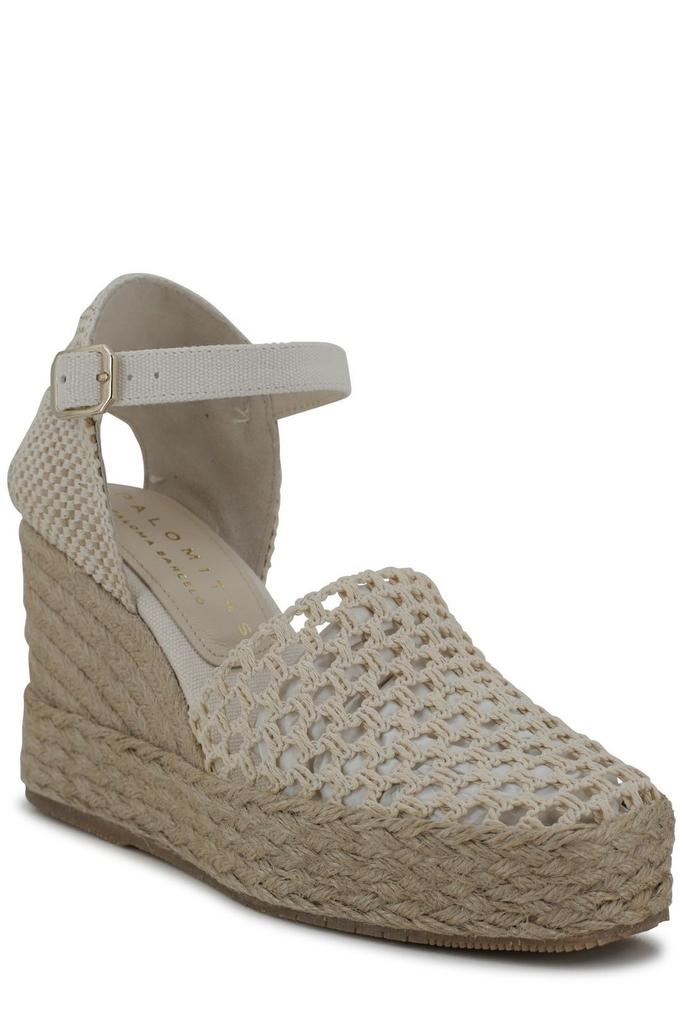 PALOMA BARCELÓ Paloma Barceló Carina Buckled Wedge Sandals