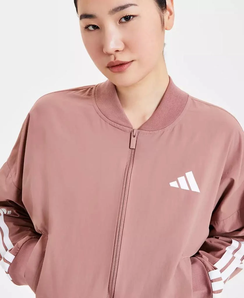 Adidas Women's Essentials 3-Stripes Lifestyle Bomber Jacket 3