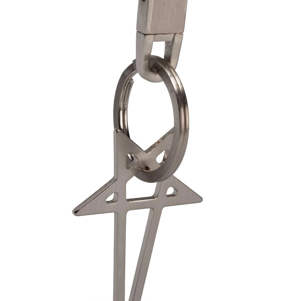 Rick Owens Pentagram Keychain 2