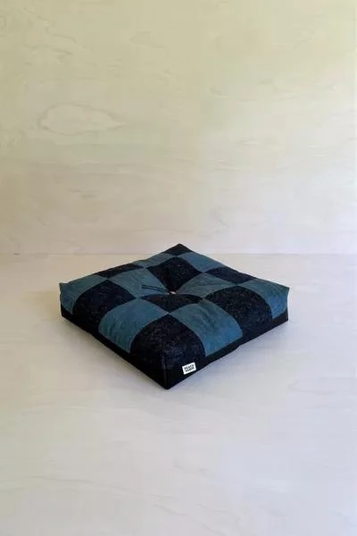 Urban Outfitters Peace Cabin Froebel Checkerboard Portable Cushion 1