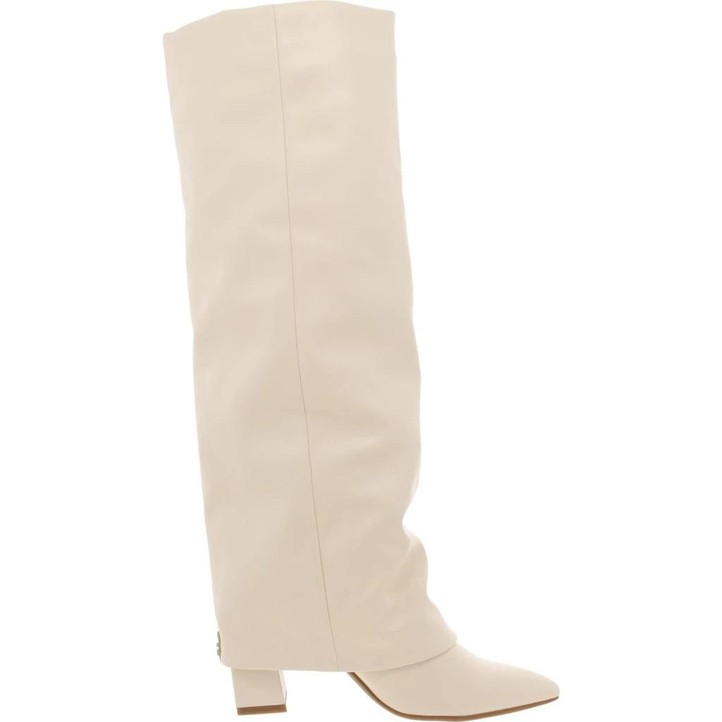 GUESS GEIMA Womens Laceless Faux Leather Knee-High Boots 2