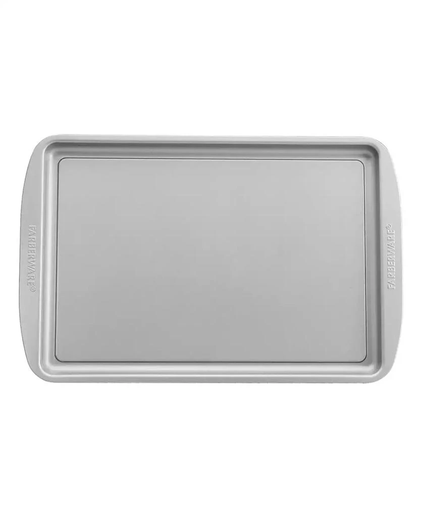 Farberware Nonstick Bakeware Perforated Pizza Pan and Baking Sheet Set, 2-Piece, Light Gray 9