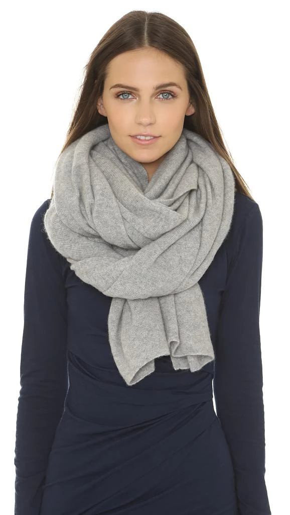 White + Warren Cashmere Travel Wrap Scarf 4