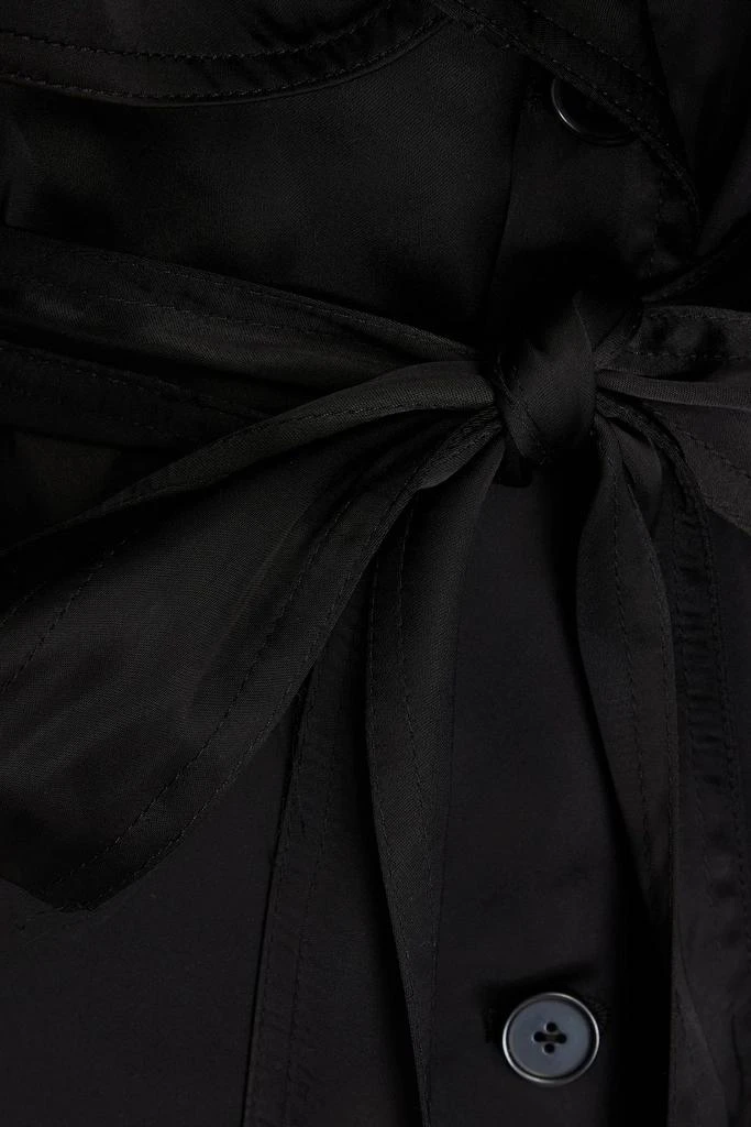 Loulou Studio Belted satin trench coat 4
