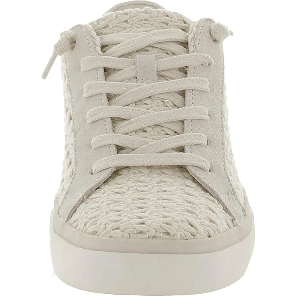 Dolce Vita ZINA CROCHET Womens Leather Cushioned Footbed Casual And Fashion Sneakers 2