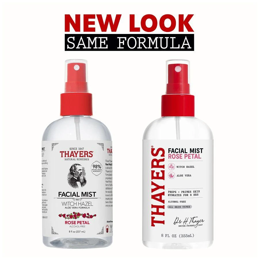 Thayers Witch Hazel Facial Mist Toner Rose Petal 3