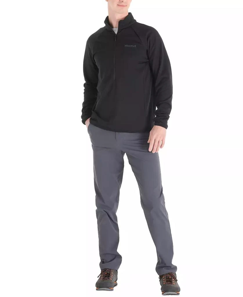 Marmot Men's Leconte Fleece Half-Zip Logo Jacket 7