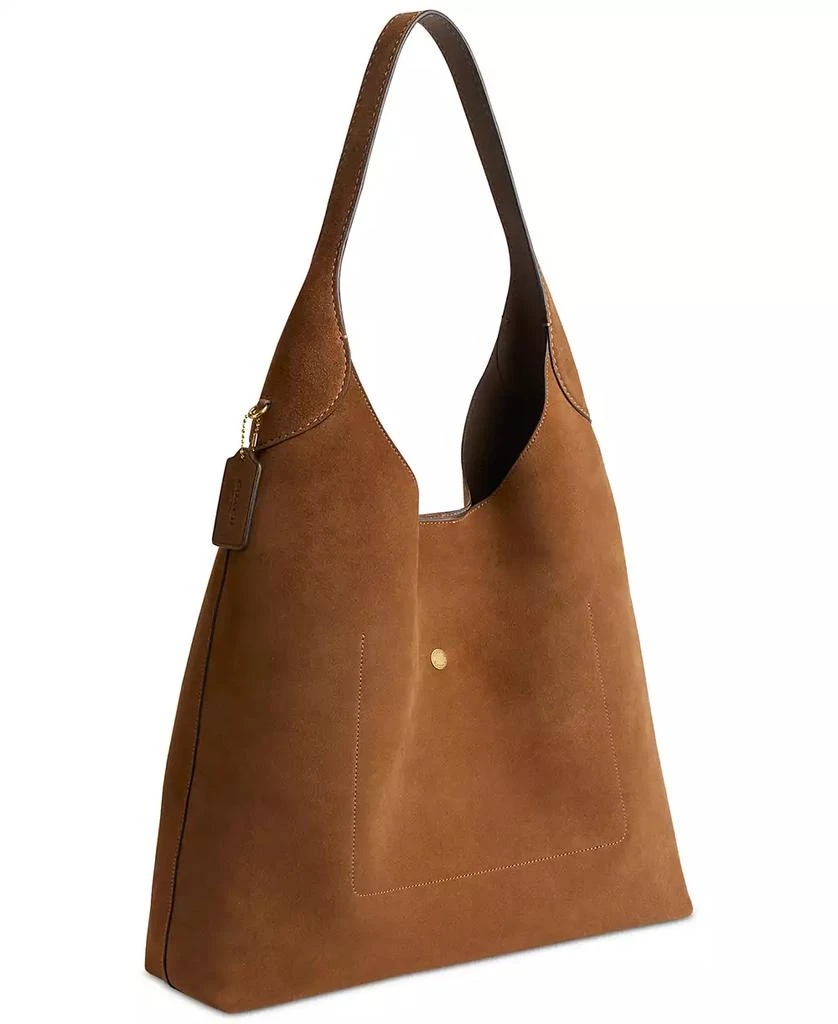Coach Suede Brooklyn Extra-Large Shoulder Bag 39 3