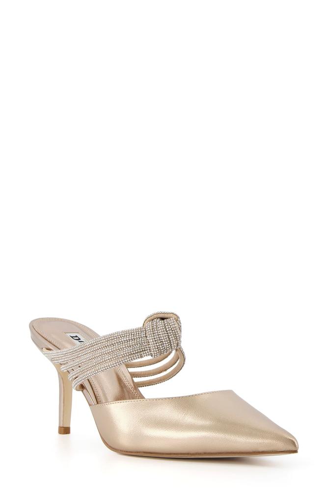 DUNE London Croatias Embellished Pointed Toe Mule
