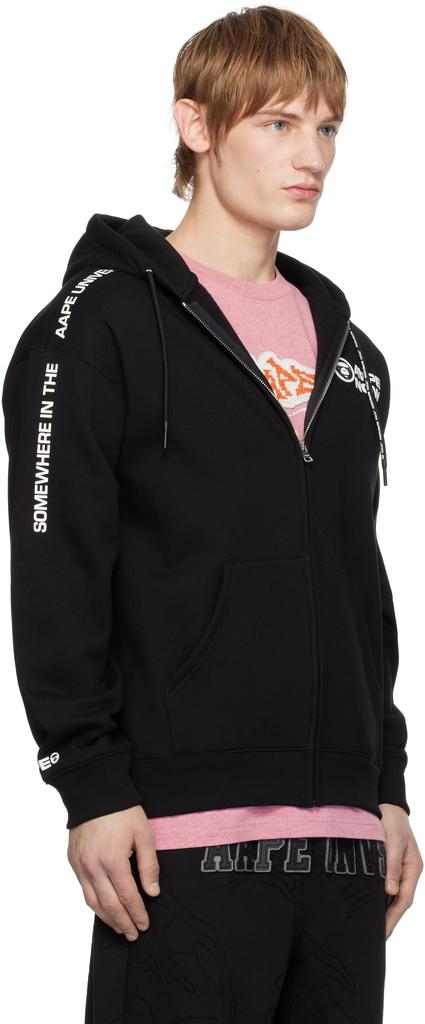 AAPE Black 'AAPE NOW' Hoodie