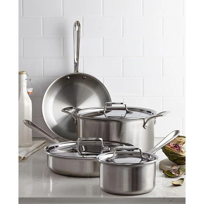 All-Clad d5 Stainless Brushed 7-Piece Cookware Set - Exclusive 3