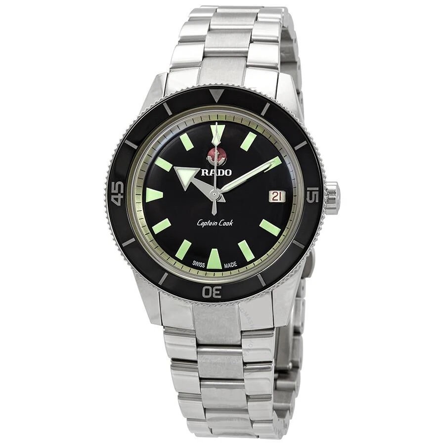 Rado HyperChrome Captain Cook Automatic Black Dial Men's Watch R32500153 1