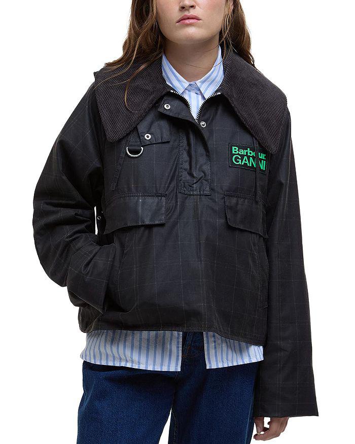 Barbour Beadnell Waxed Jacket With Crop Cut - Jackets