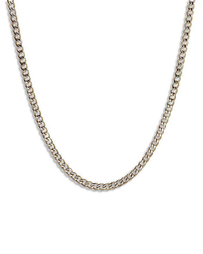 John Hardy Men
s 14K Yellow Gold Chain Curb Link Necklace, 20"