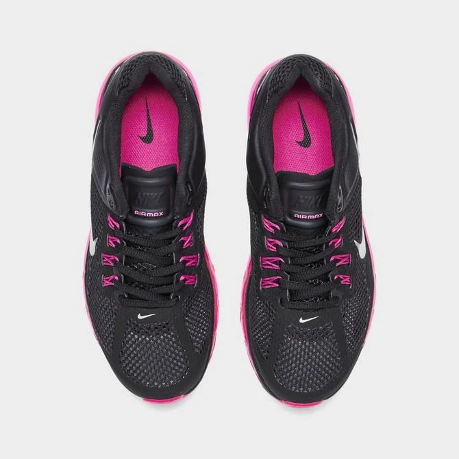NIKE Girls' Big Kids' Nike Air Max 2013 Running Shoes 5