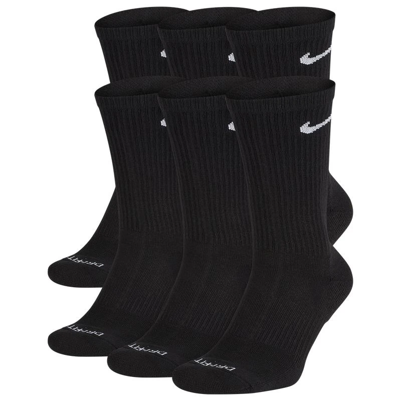 NIKE Nike 6 Pack Everyday Plus Cushioned Socks - Men
s
